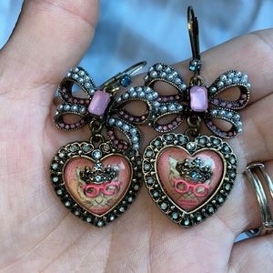 Betsy Johnson earrings